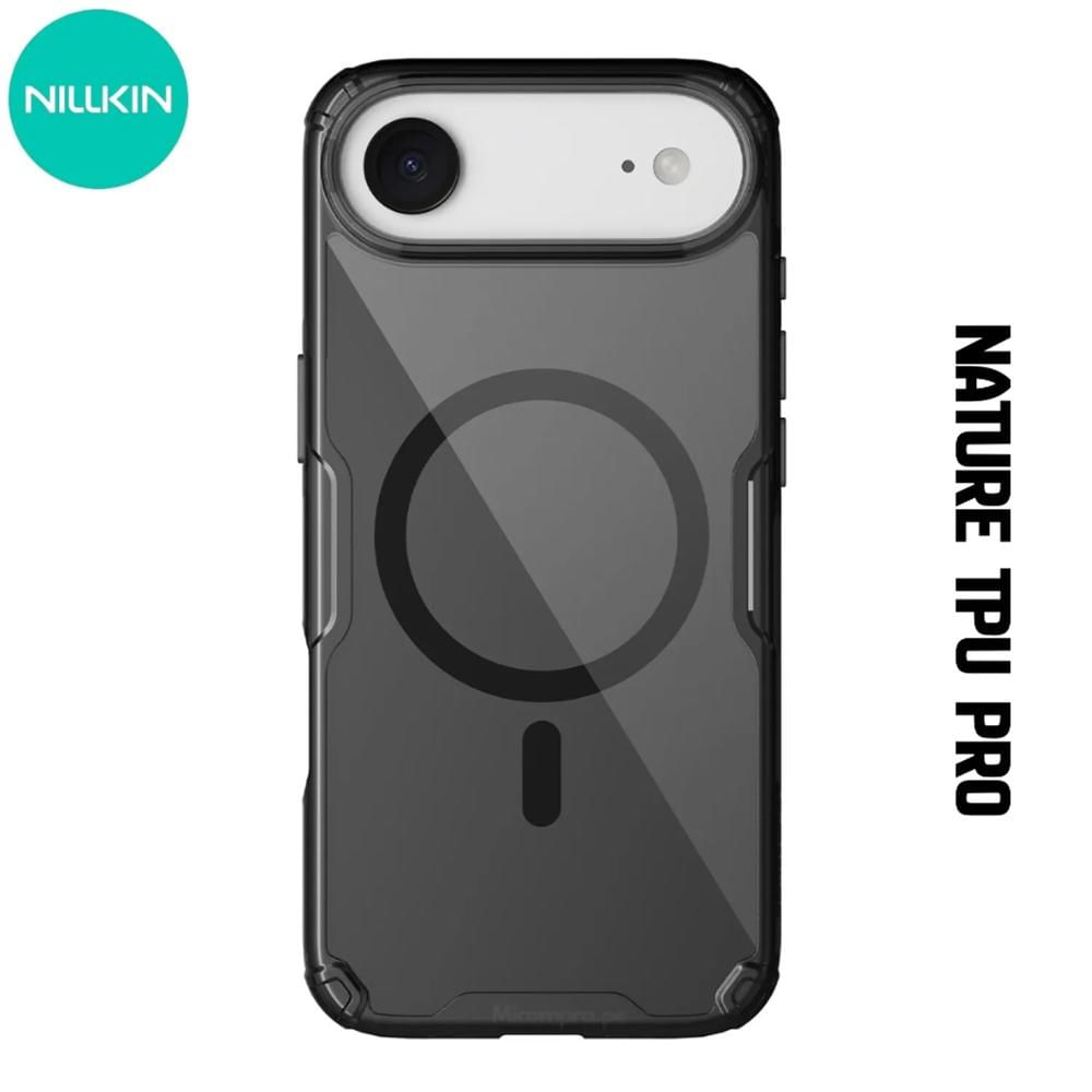 Case Nillkin Nature TPU Pro - iPhone Air MagSafe - Negro Clear