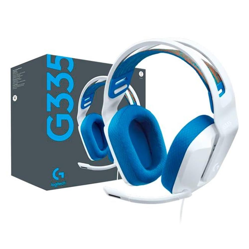 Audífono Logitech G335 Blanco Gamer Pc Playstation Xbox Nintendo