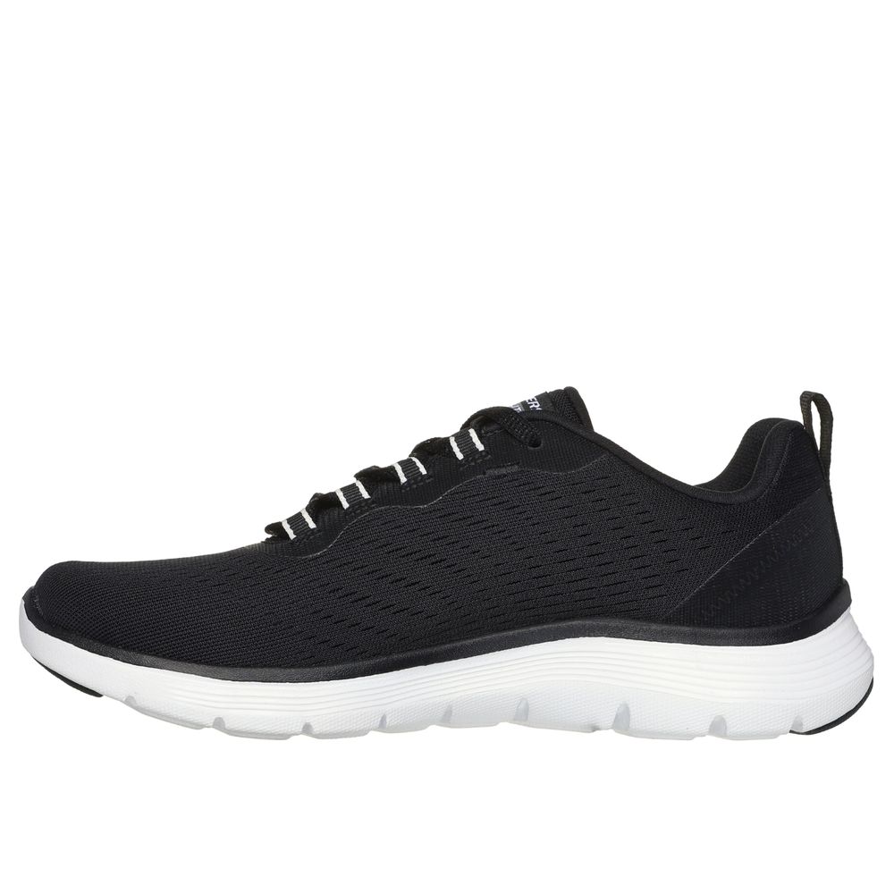 Zapatillas Running Skechers Mujer Flex Appeal 5.0 150201-Bkw Negro ...