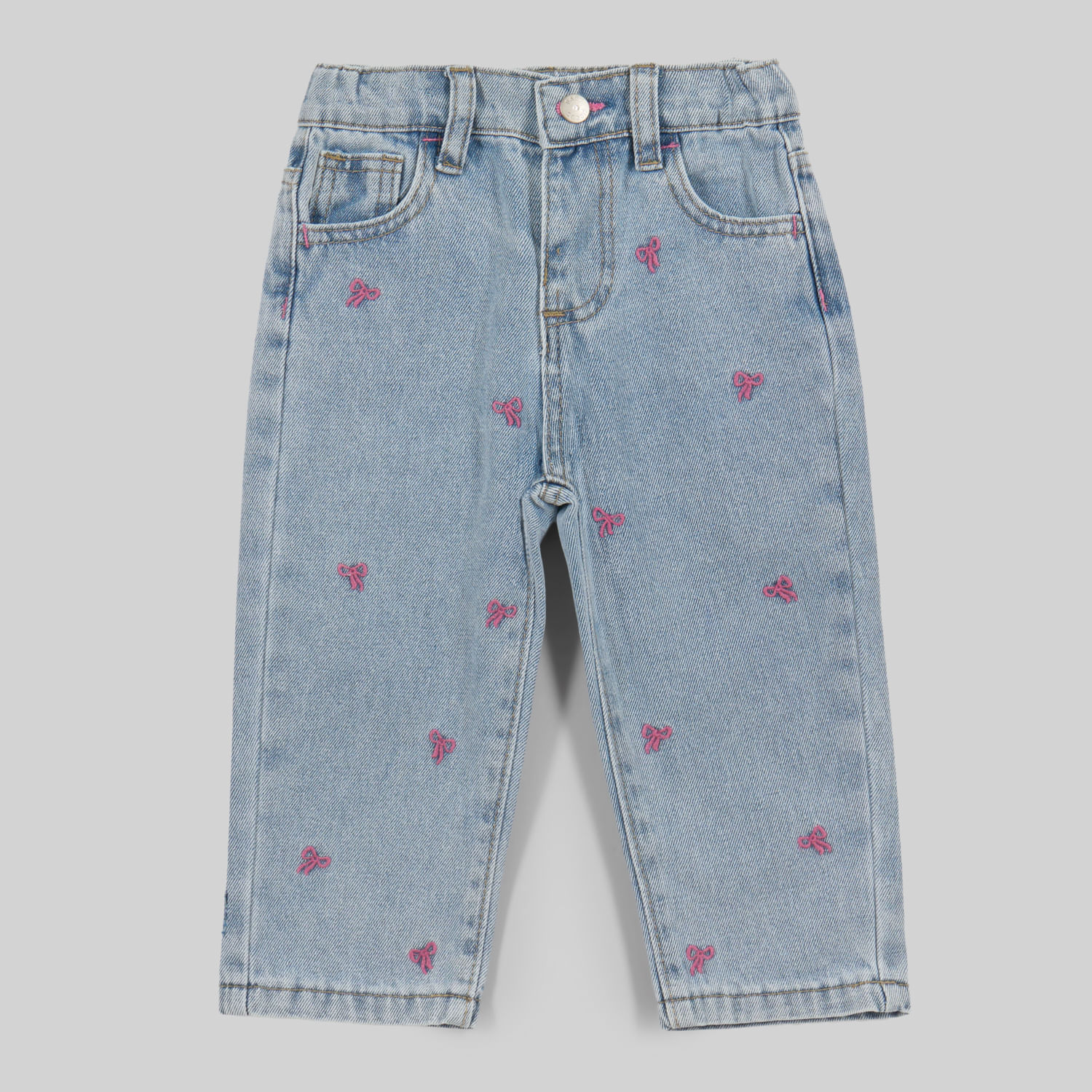 Jean Para Bebe Niña Baby Circus Sweet Bows