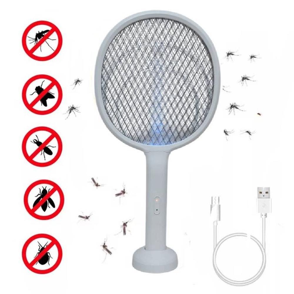 Raqueta Mata Insectos Mosquitos Moscas Sancudos Recargable