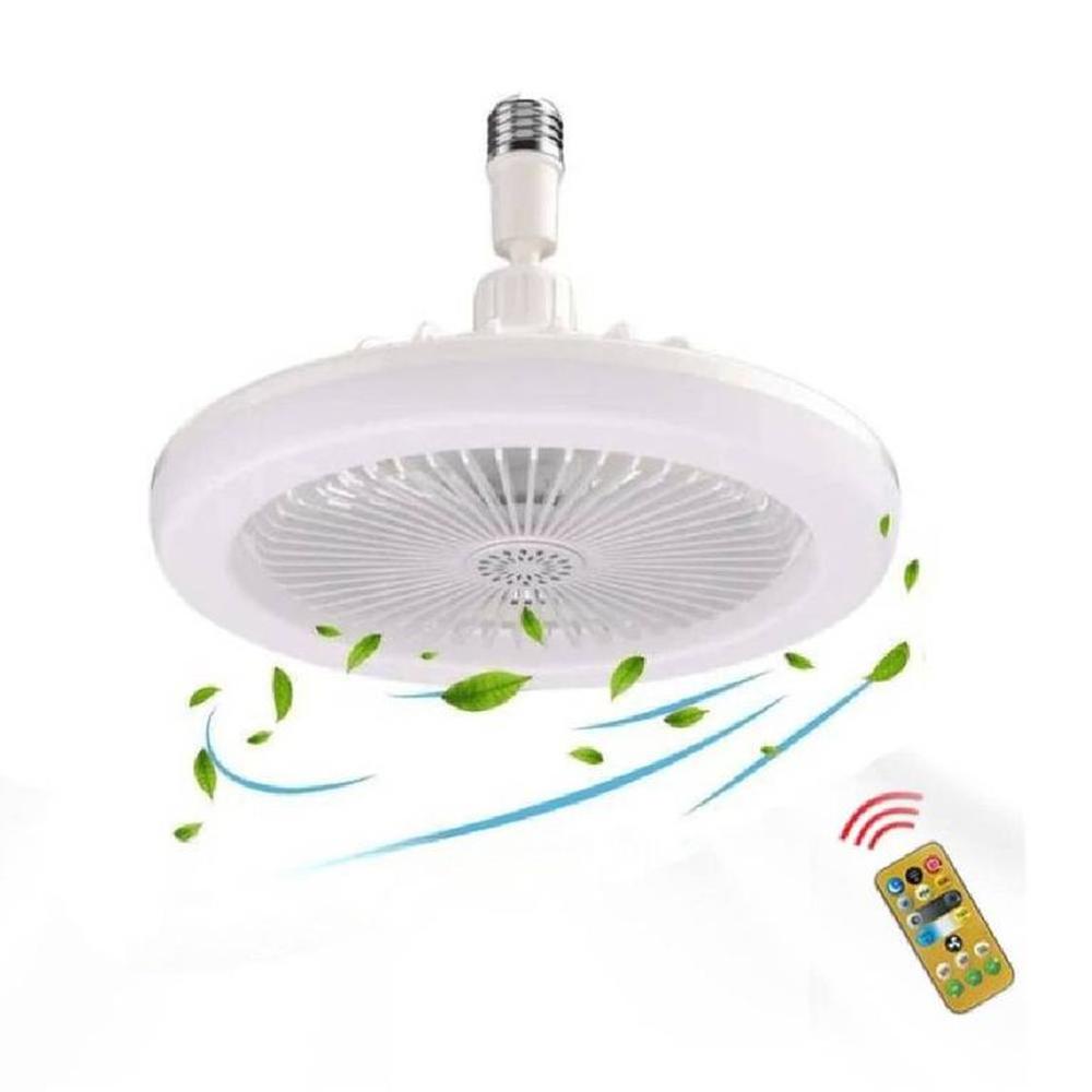 Foco Ventilador de techo Led Blanco Calido 50W con control
