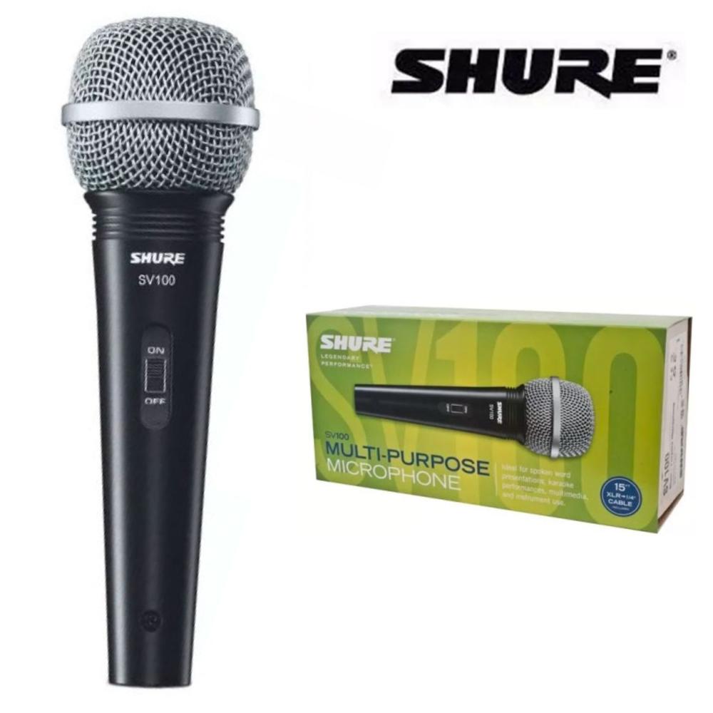 Micrófono Vocal alámbrico dinámico Shure SV100