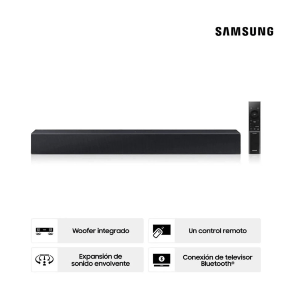 Soundbar Samsung 2.0 CH HW - B400F 2025