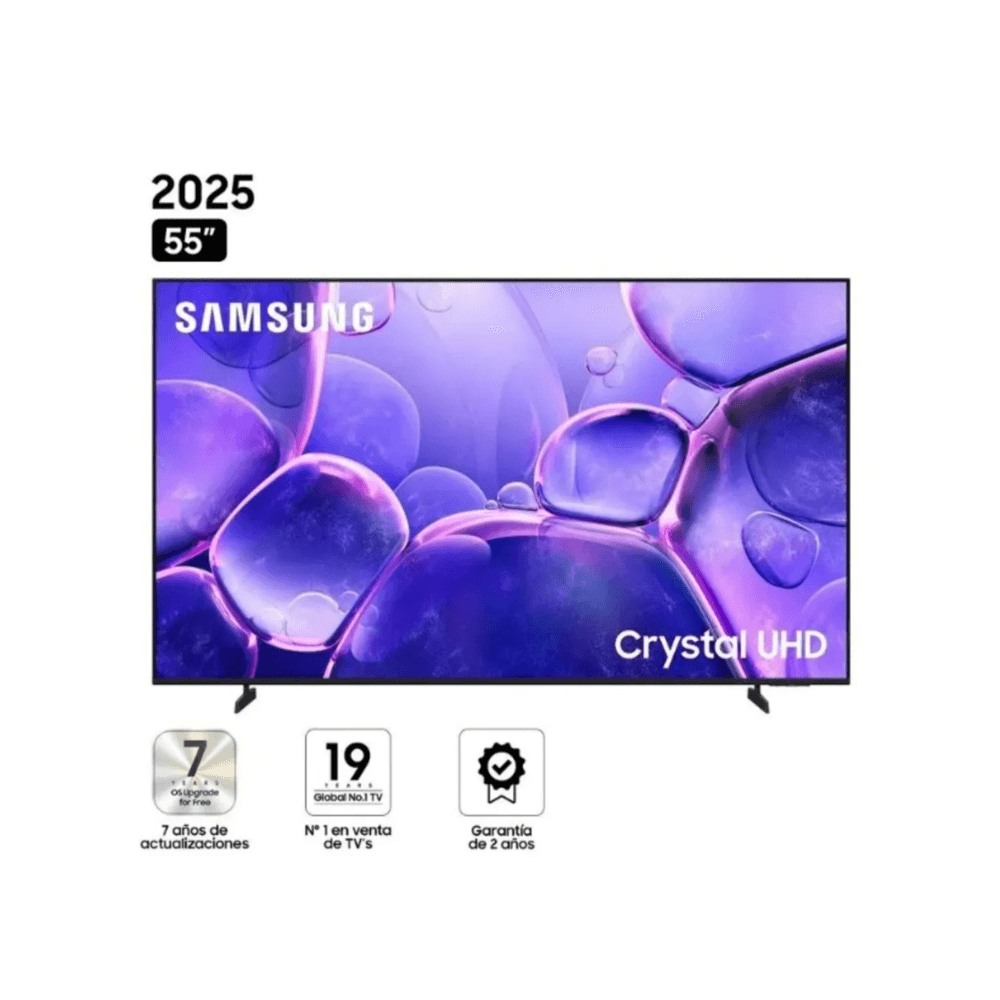 Televisor Samsung 55 Smart Crystal UHD 4K 55U8000FG 2025