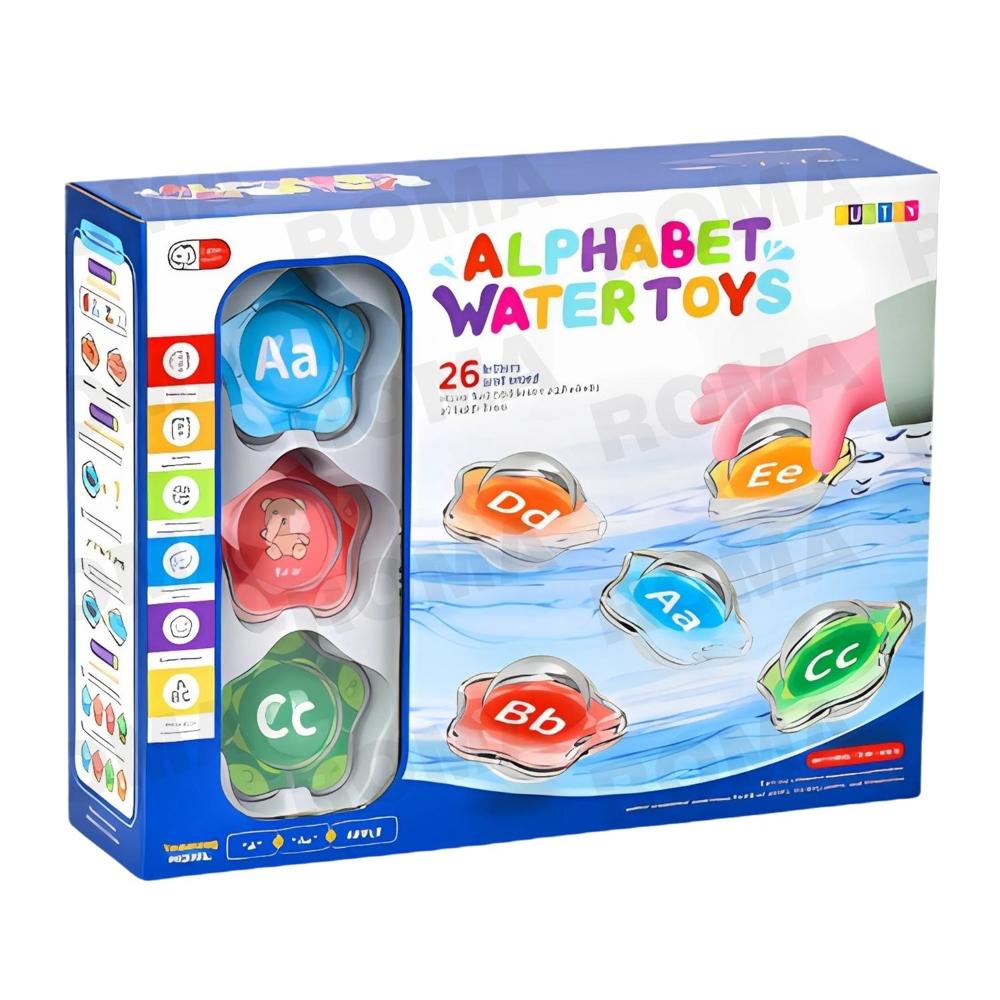 JUGUETE DE BAÑO ALFABETO