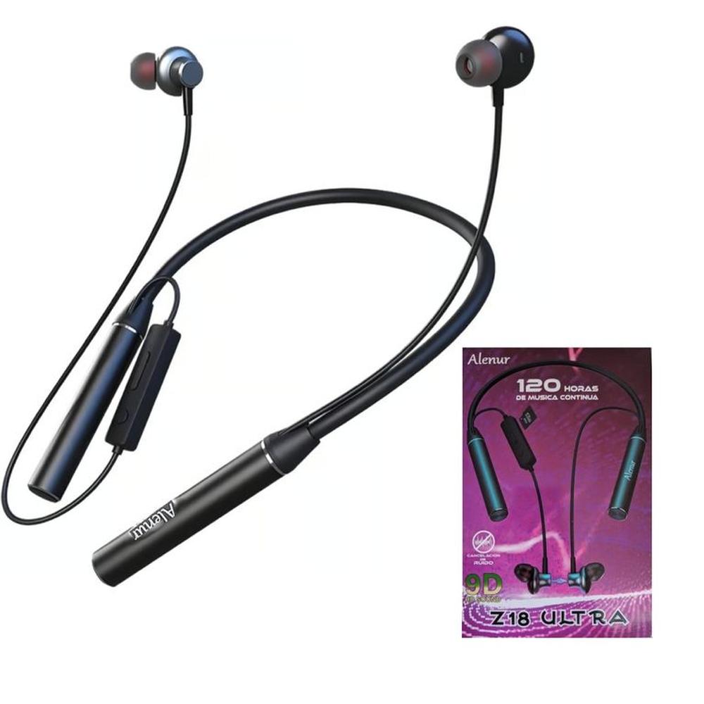 Audifono Inalambrico Bluetooth Deportivo Alenur Z18 Ultra 120 Horas