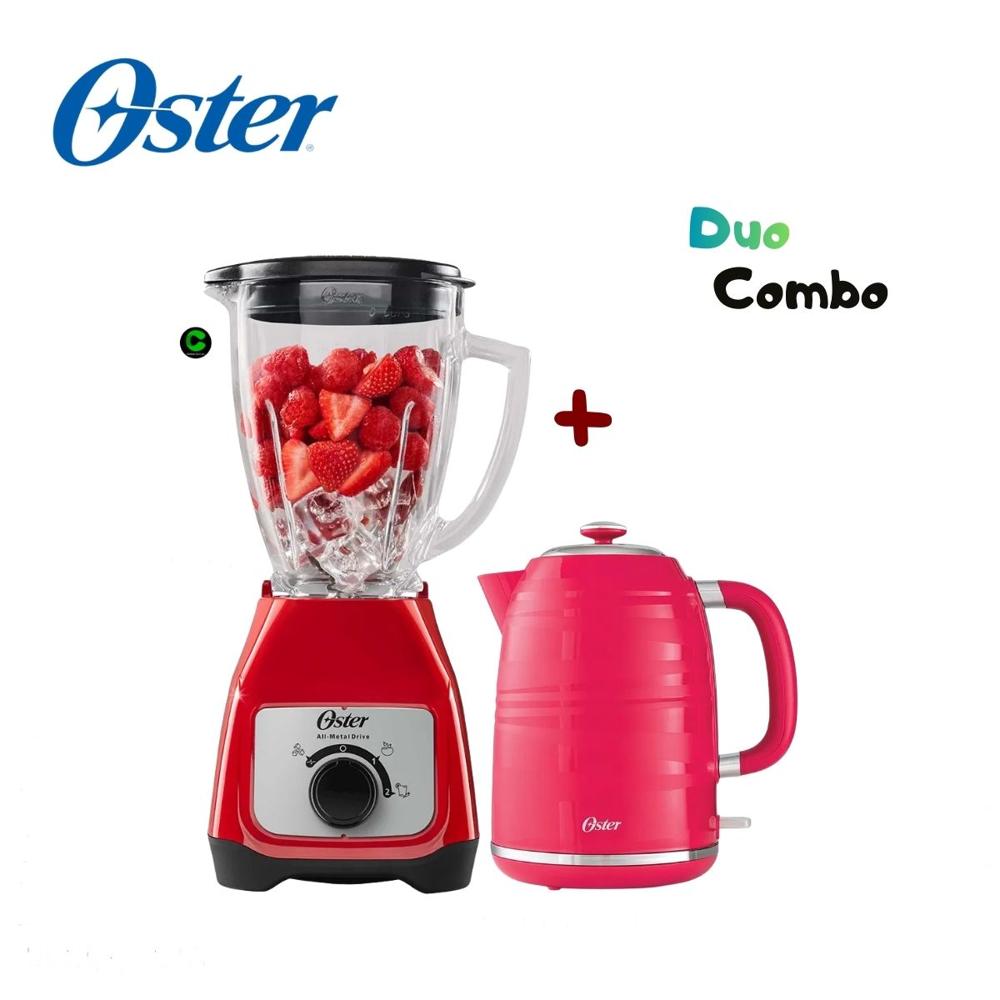 Combo Oster Licuadora BLSTKAGRRD y Hervidor Sandia