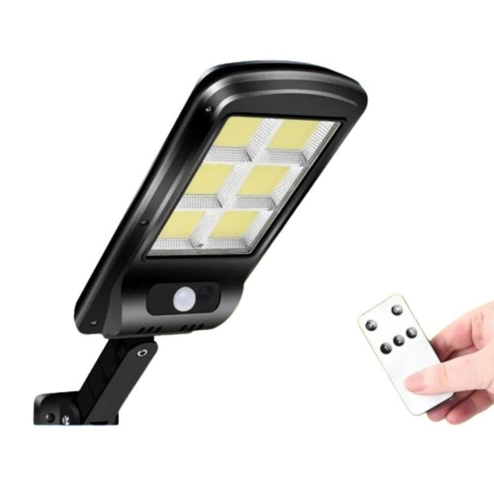 Lampara Solar para Exterior Hogar Jardin Panel Sensor Led Reflector