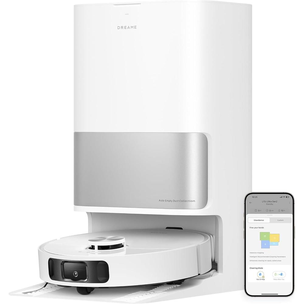 Dreame L10s Ultra Gen 2 robot aspirador | Blanco