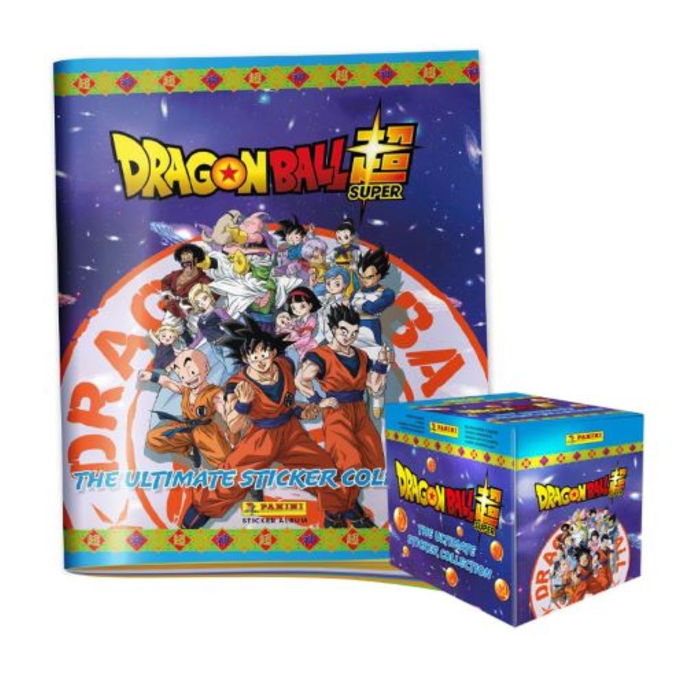 DRAGON BALL SUPER ALBUM TAPA BLANDA Y PAQUETON 50 SOBRES