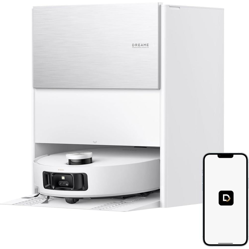 Dreame Aqua10 robot aspirador con rodillo color blanco