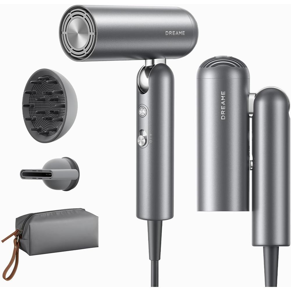 Dreame Pocket Pro secador de viaje con difusor | Gris