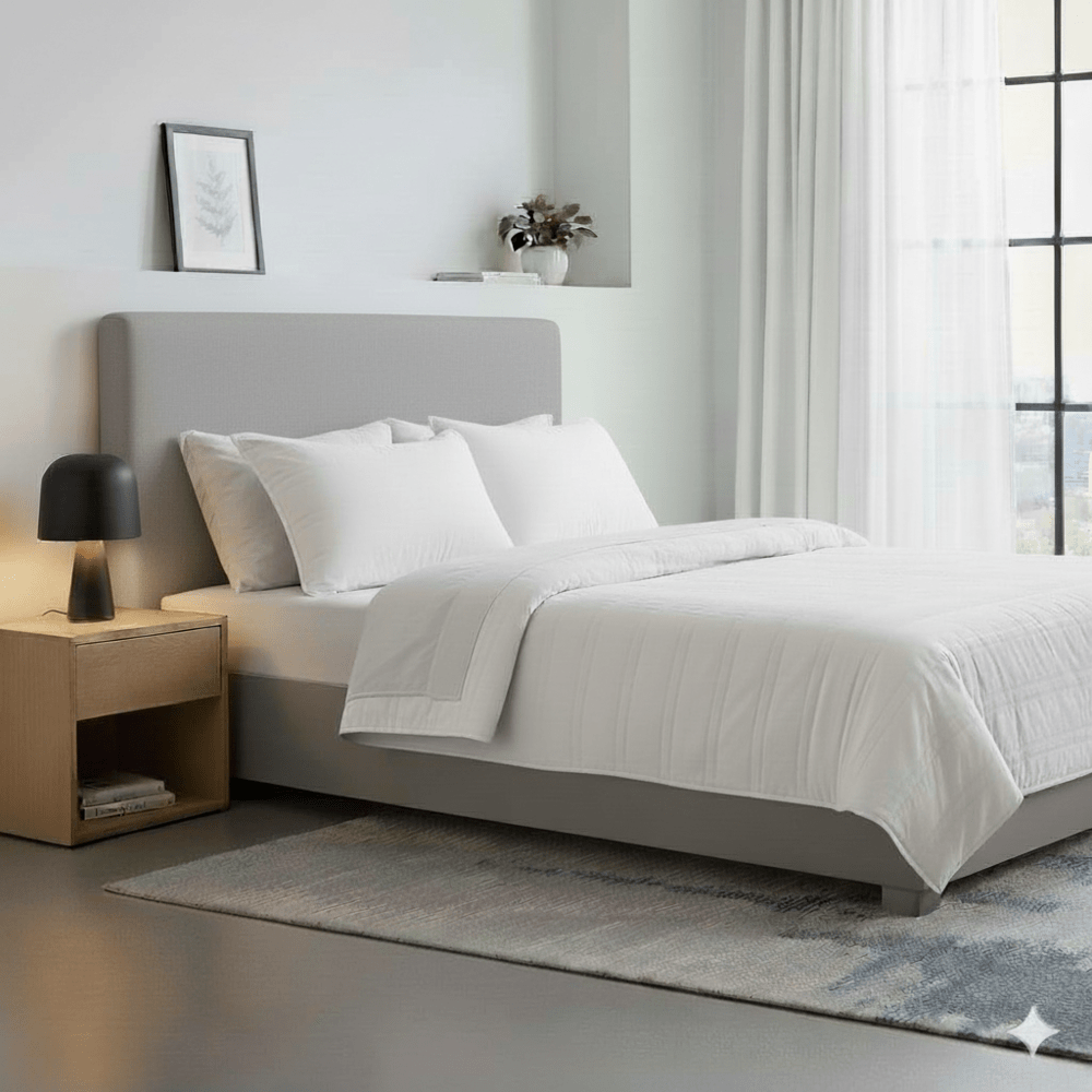 Cubrecama blanco con funda Sham King Free Home Premium Cubrecama algodón 220 hilos blanco con funda Sham King Free Home Premium Cubrecama blanco con funda Sham King Free Home Premium Cubrecama algodón 220 hilos blanco con funda Sham King Free Home Premium