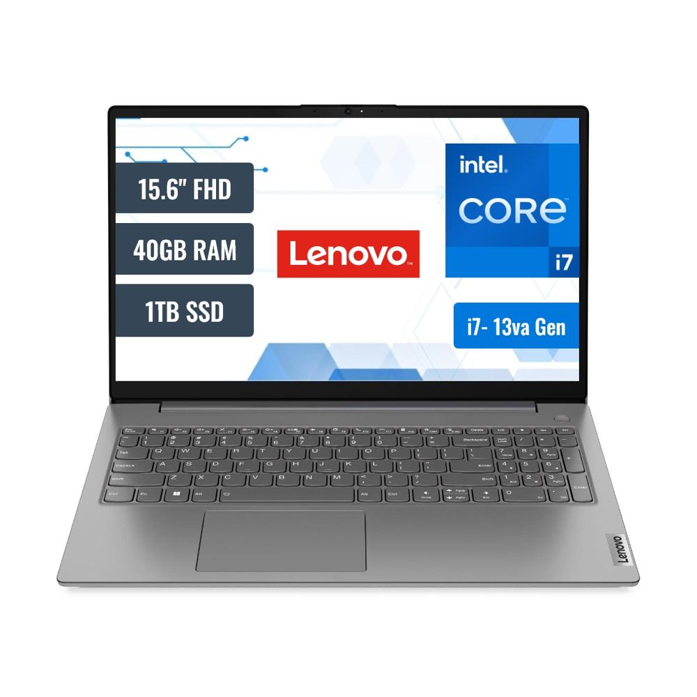 Laptop Lenovo V15 G4 IRU Intel Core i7 13620H 40GB RAM 1TB  SSD M.2 15.6 FHD FreeDOS 83A100QYLM40