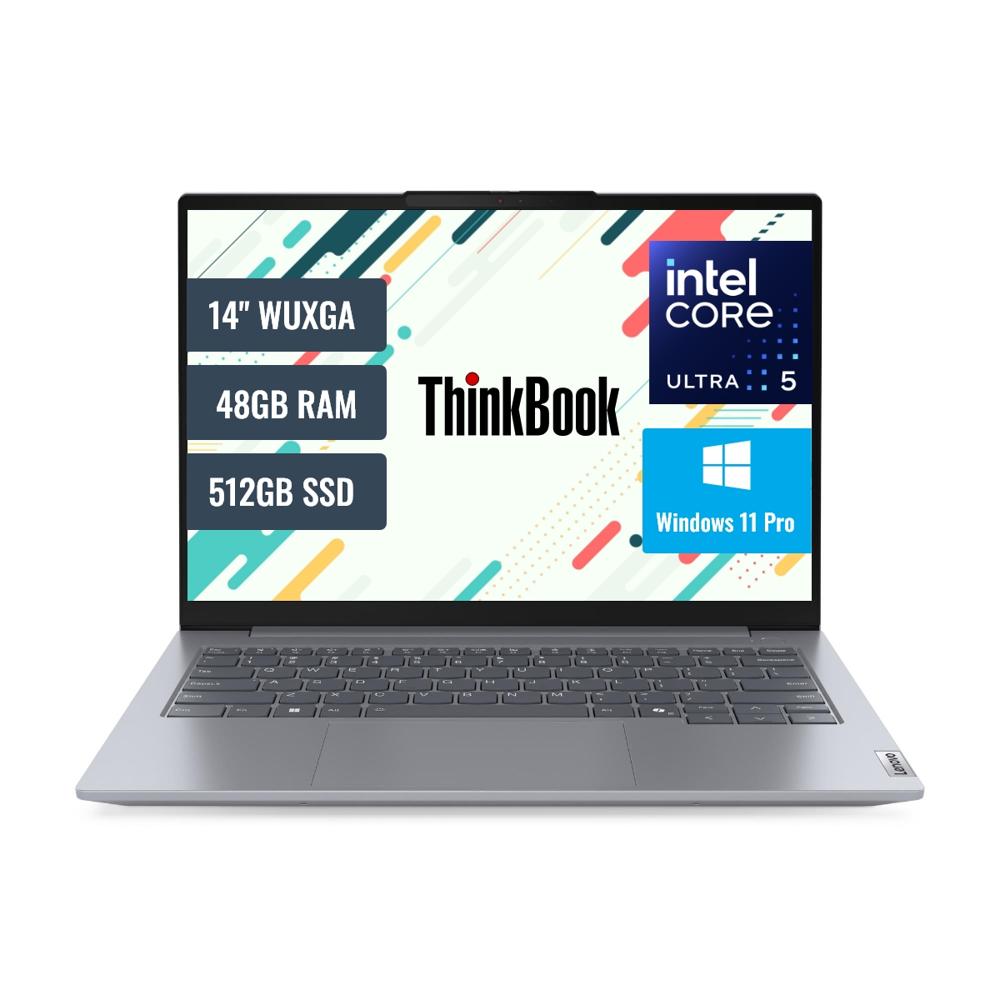 Laptop Lenovo Thinkbook 14 G7 IML Intel Core Ultra 5 125U 48GB RAM 512GB SSD 14 WUXGA 21MR00CHLM48