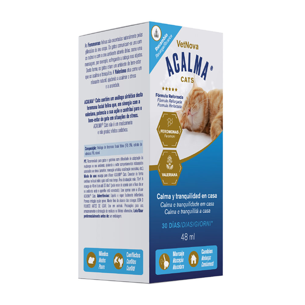 Recarga para Difusor Acalma para Gatos 48ml Recarga para Difusor Acalma para Gatos 48ml