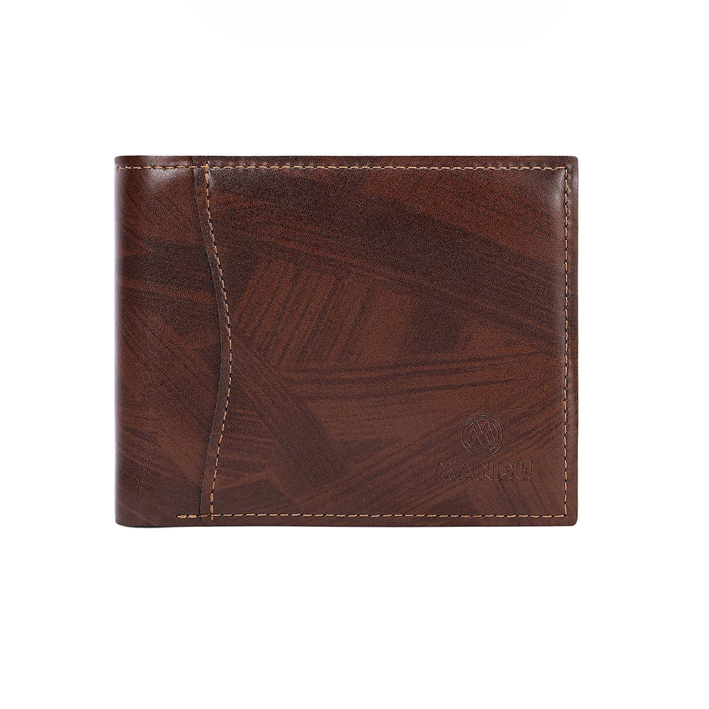 Billetera Para Hombre Con Cierre Seguro Múltiples Compartimentos Y Diseño Elegante