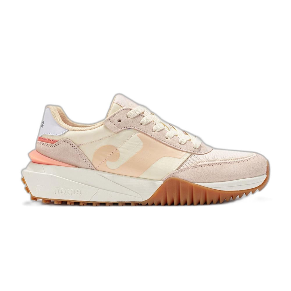 Zapatillas Casuales C501 Lady 2529 Blanco Rosa 41 Blanco
