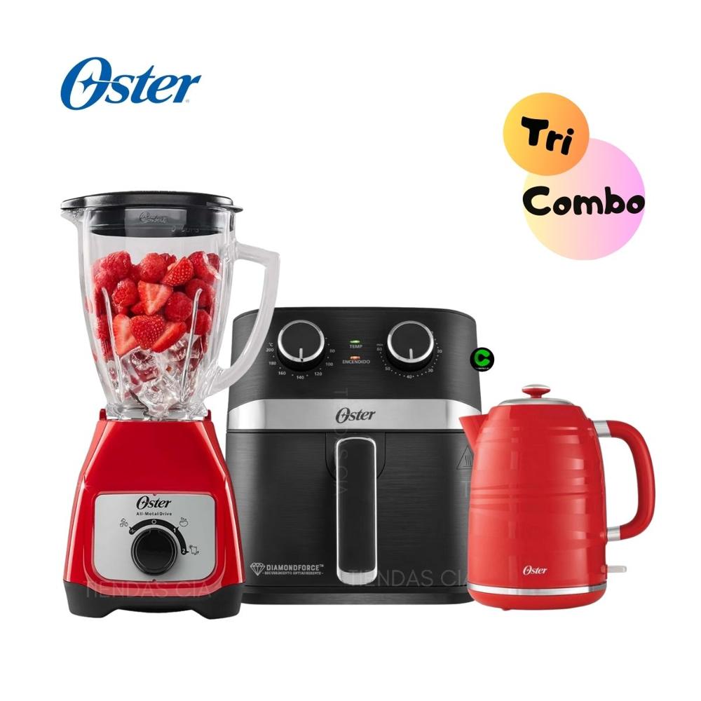 Combo Oster Licuadora 1.5 Lt - Freidora 4 L y Hervidor