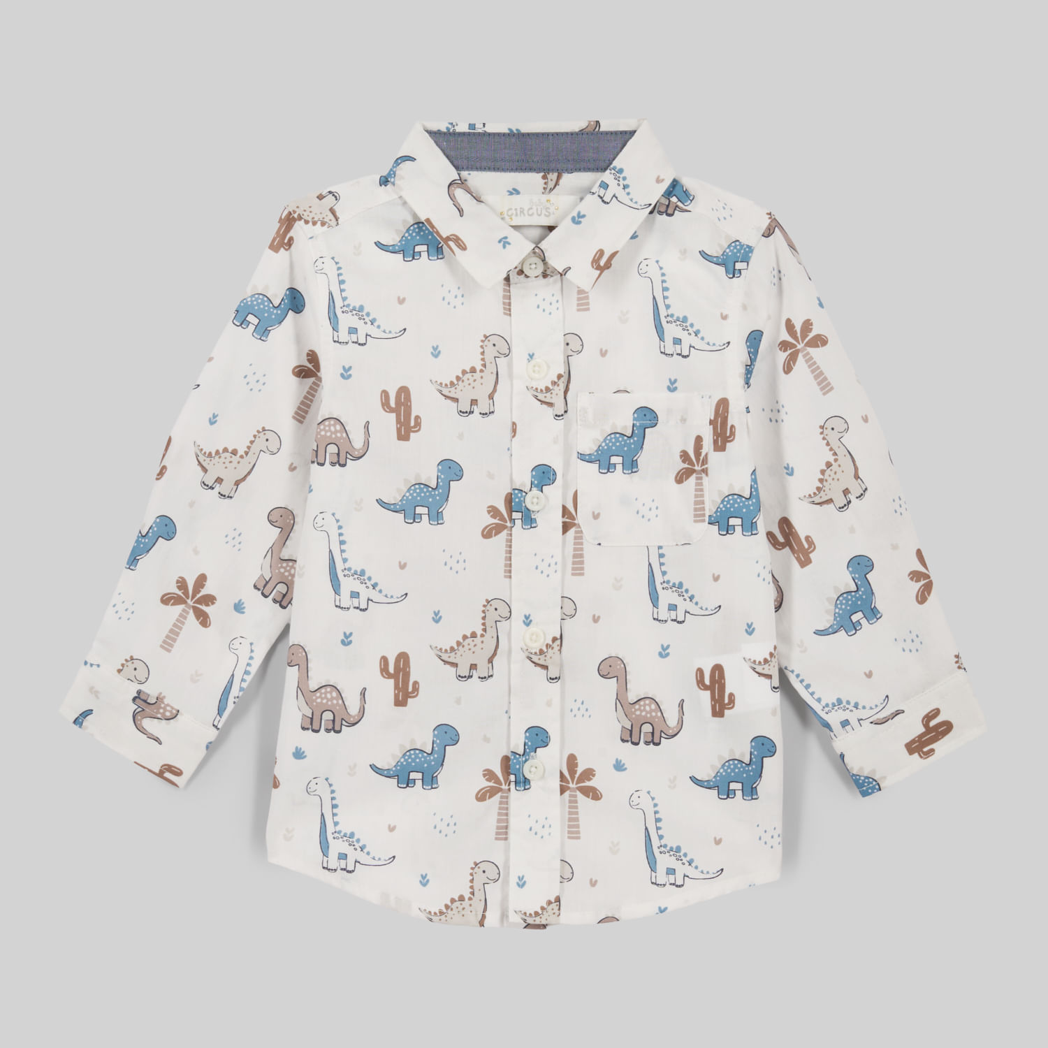 Camisa Para Bebe Niño Baby Circus Mini Print