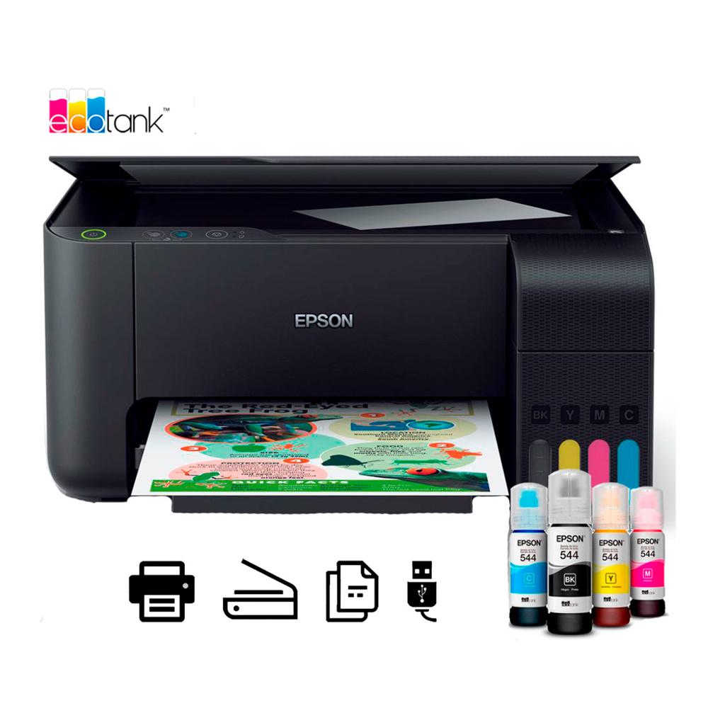 Impresora Epson L3210 multifuncional imprime escanea y fotocopia