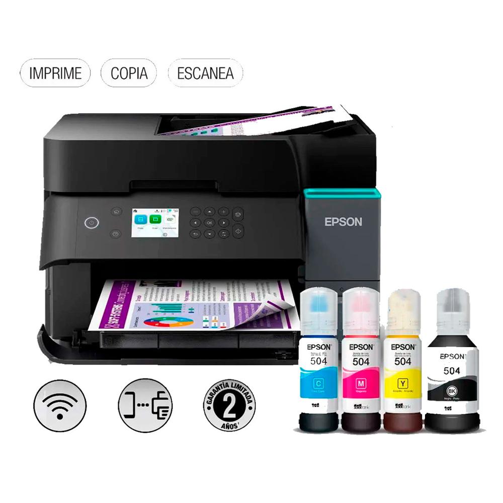 Impresora Epson L4360 Wi-Fi duplex 3 en 1 imprime y escanea de sistema continuo