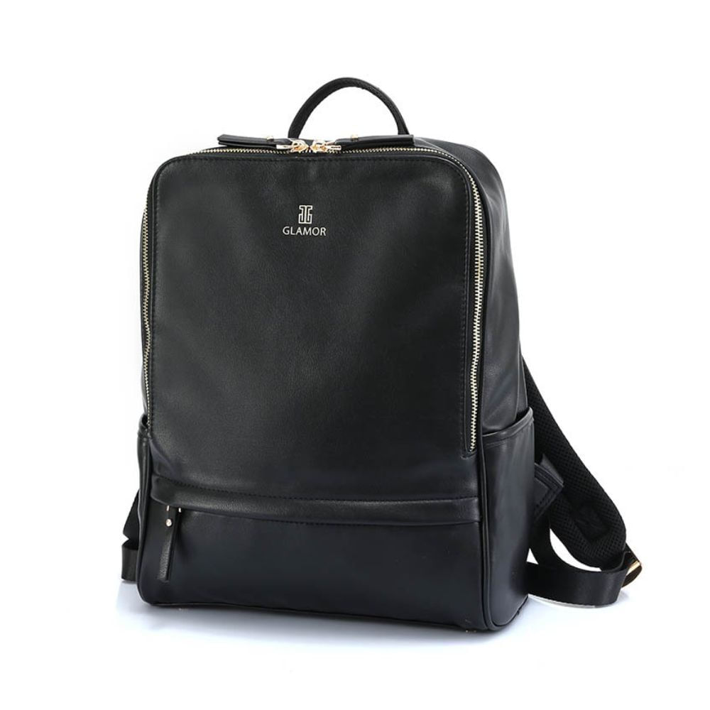 Mochila Porta Laptop Antirrobo Glamor Negro para Mujer