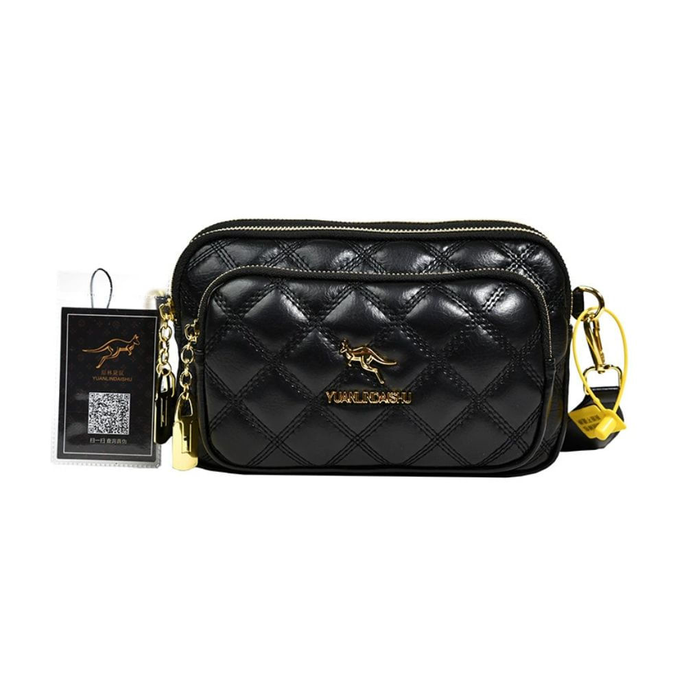 Cartera Morral Bandolera Alphonsine Negro para Mujer