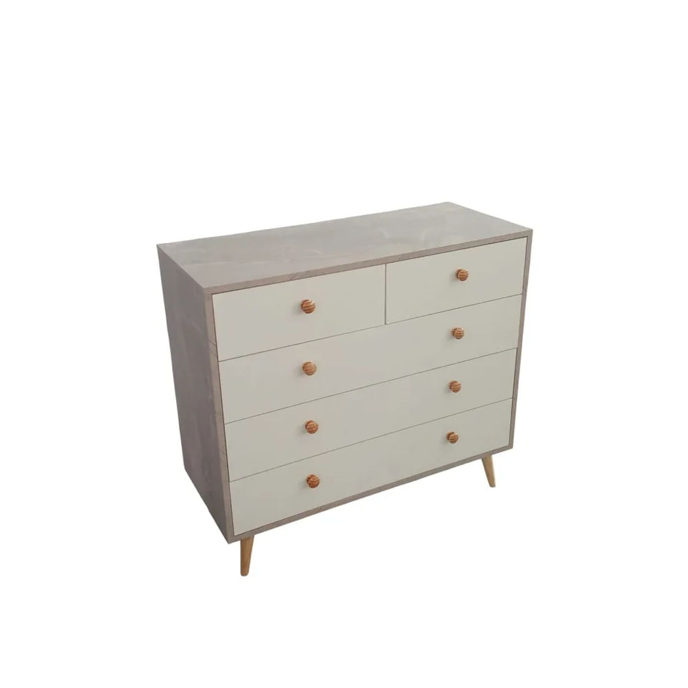 Comoda Smoke / 5 gavetas