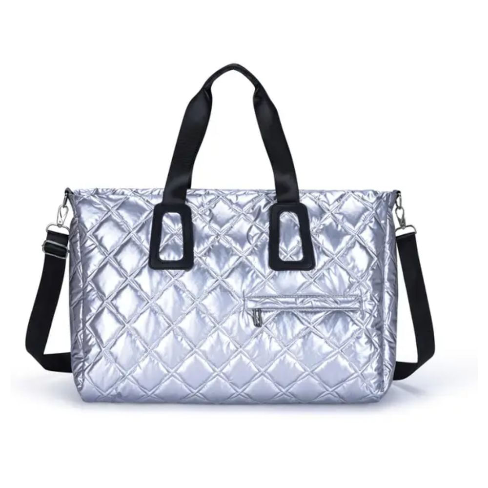 Mochila Maletín Viaje Soline Gris Premium para Mujer