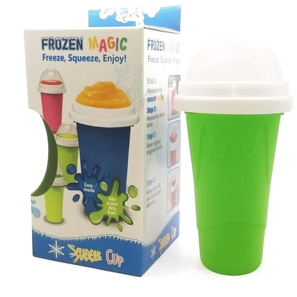 Frozen Magic Verde vaso para hacer raspadilla en 2 minutos