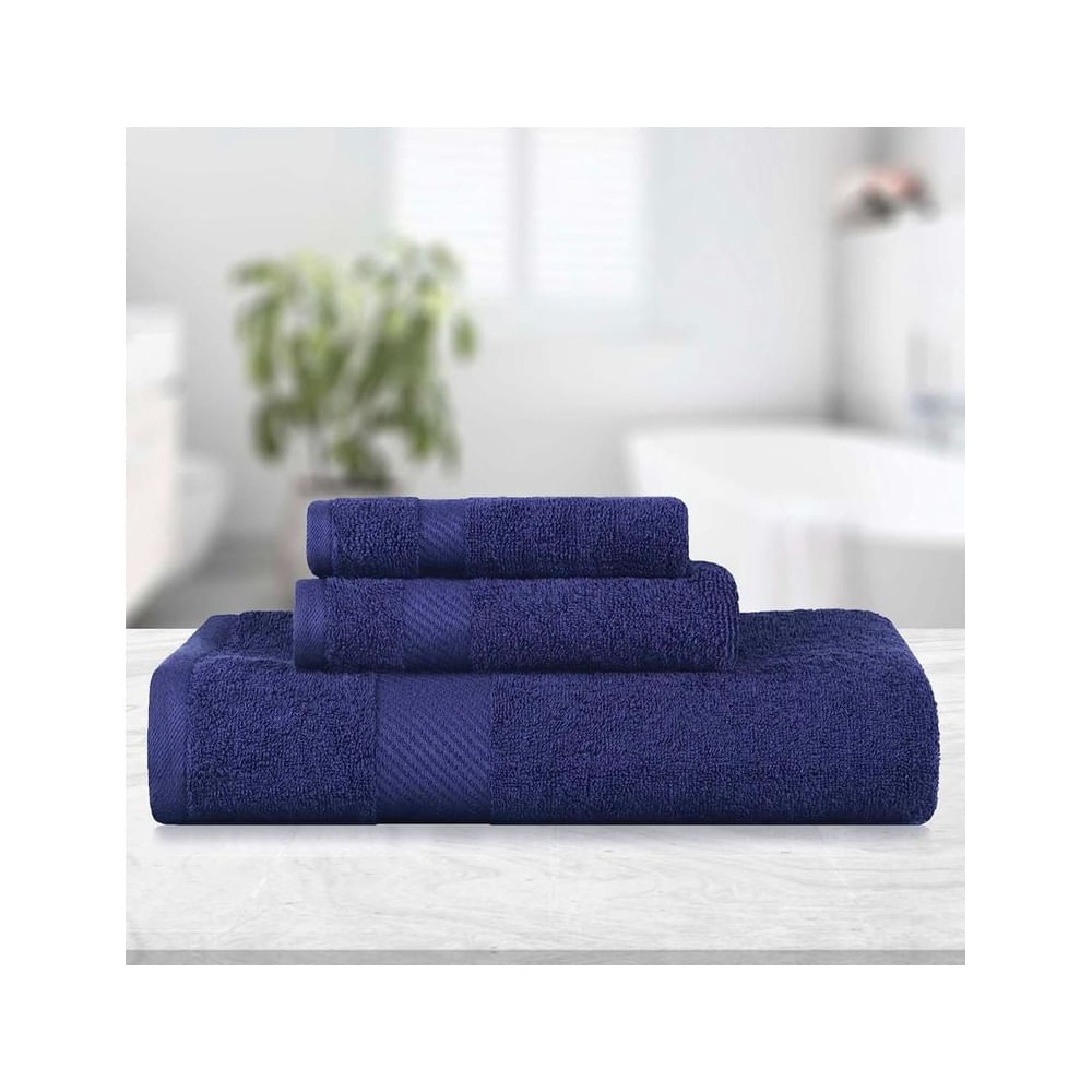 Toallas Deluxe Zarco Set 3 Piezas