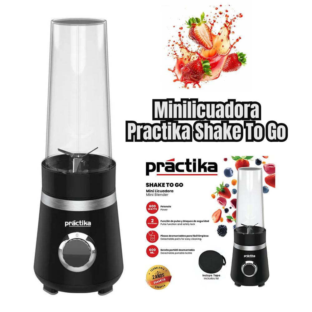 MINILICUADORA PRACTIKA SHAKE TO GO