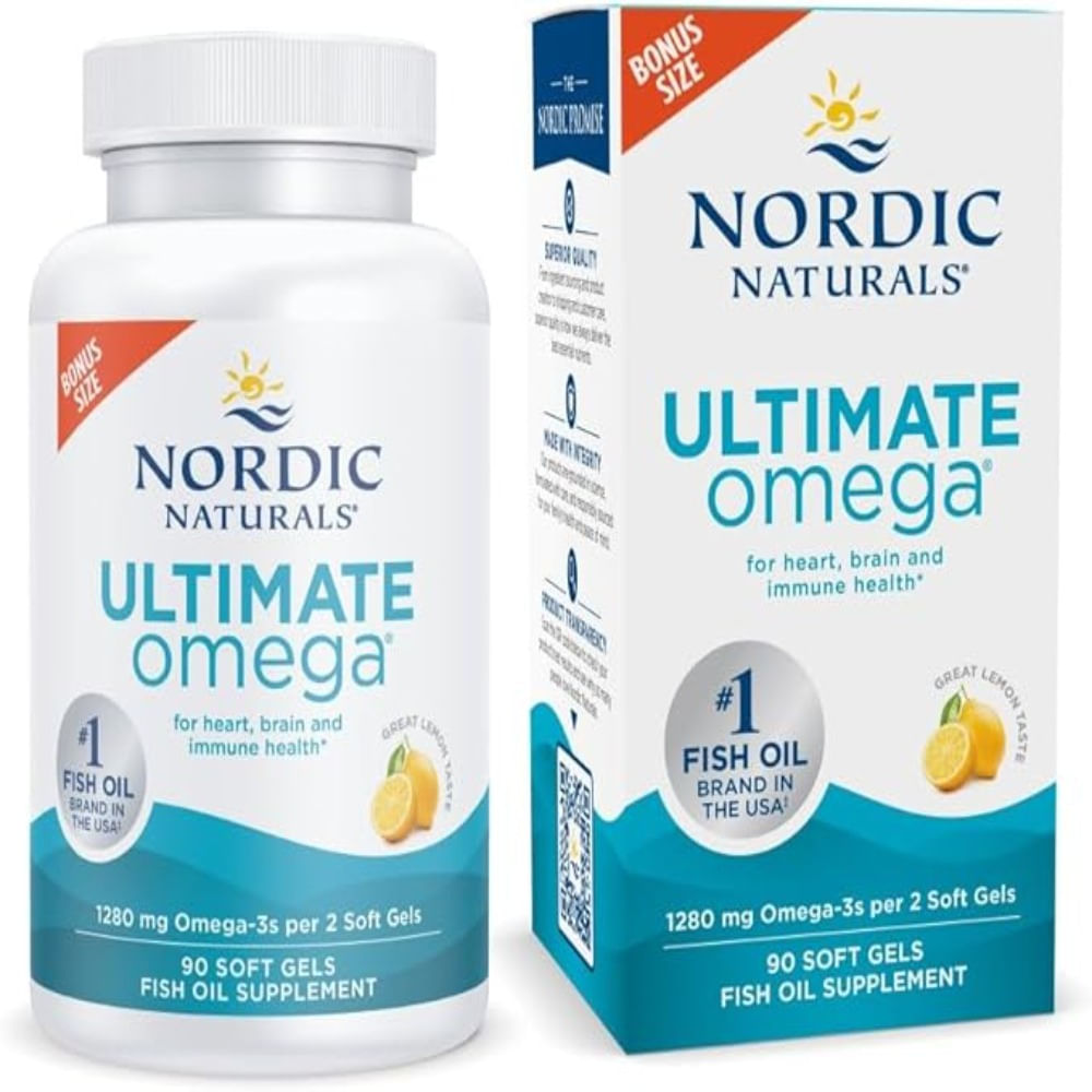 Nordic Naturals Ultimate Aceite de Pescado Omega-3 1280 mg