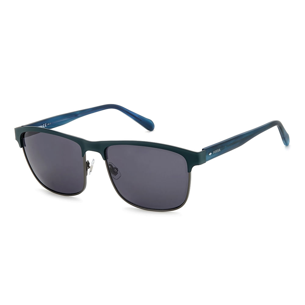 Lentes de Sol Fossil para Hombre FOS2128-G-S-R2Z Verde Negro