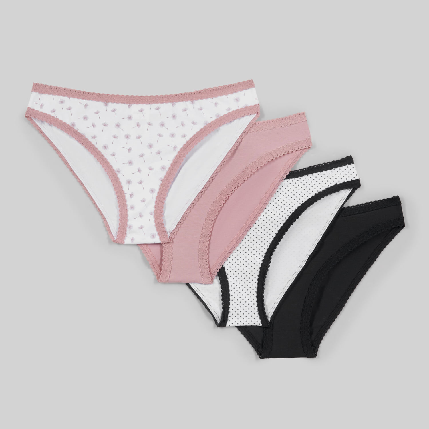 Pack X4 Calzones Mujer Classy Madison