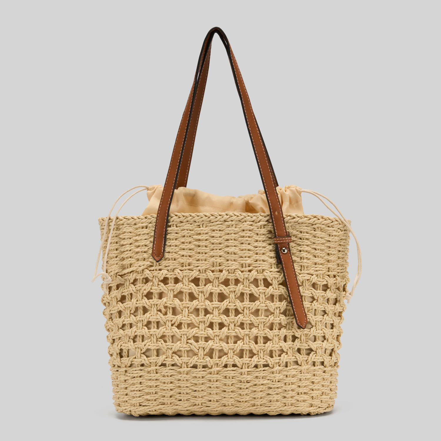 Cartera De Playa Malabar Rayas Grande