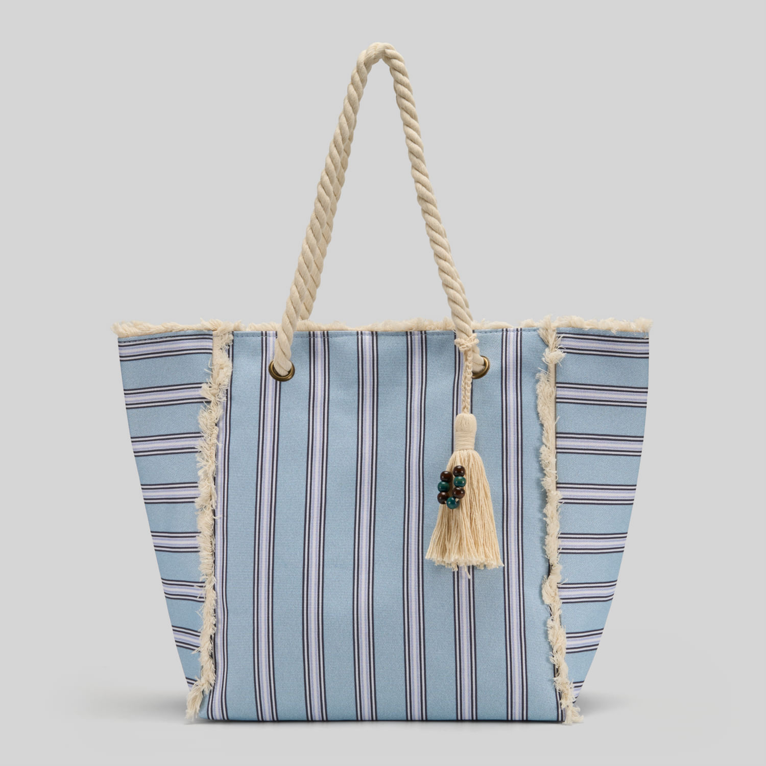 Cartera De Playa Hypnotic Rayas