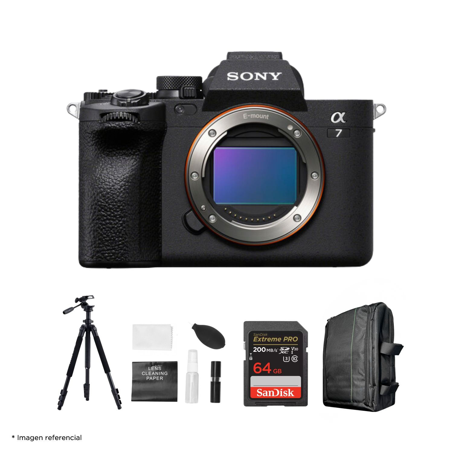 Cámara Sony Alpha a7 IV Full Frame Mirrorless Cuerpo Solo y Kit Ultimate