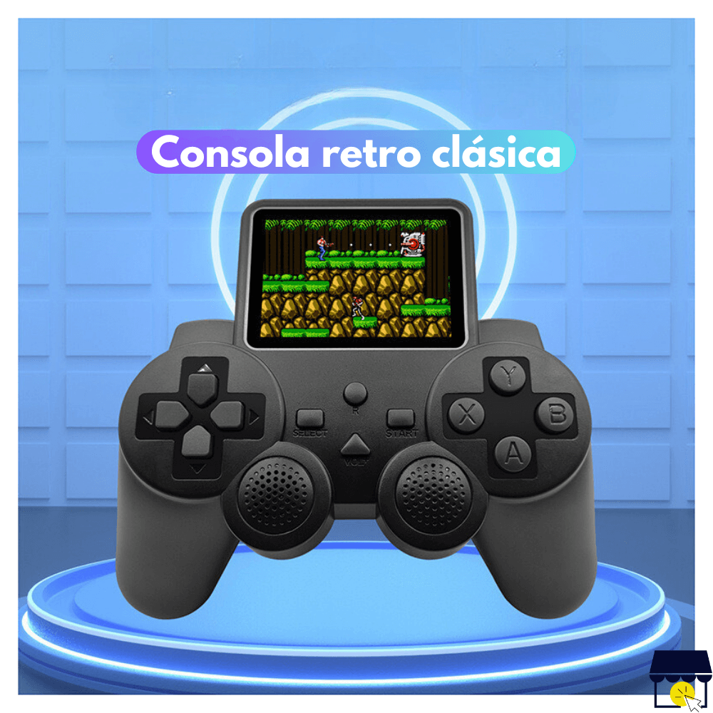 Consola retro portatil de videojuegos