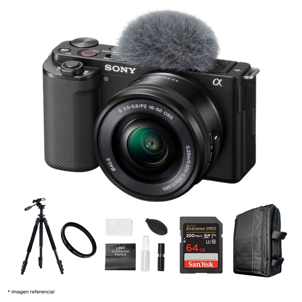 Cámara Sony ZV-E10 II Mirrorless + Lente 16-50mm II + Kit Ultimate Cámara Sony ZV-E10 II Mirrorless y Lente 16-50mm II y Kit Ultimate Cámara Sony ZV-E10 II Mirrorless + Lente 16-50mm II + Kit Ultimate Cámara Sony ZV-E10 II Mirrorless y Lente 16-50mm II y Kit Ultimate