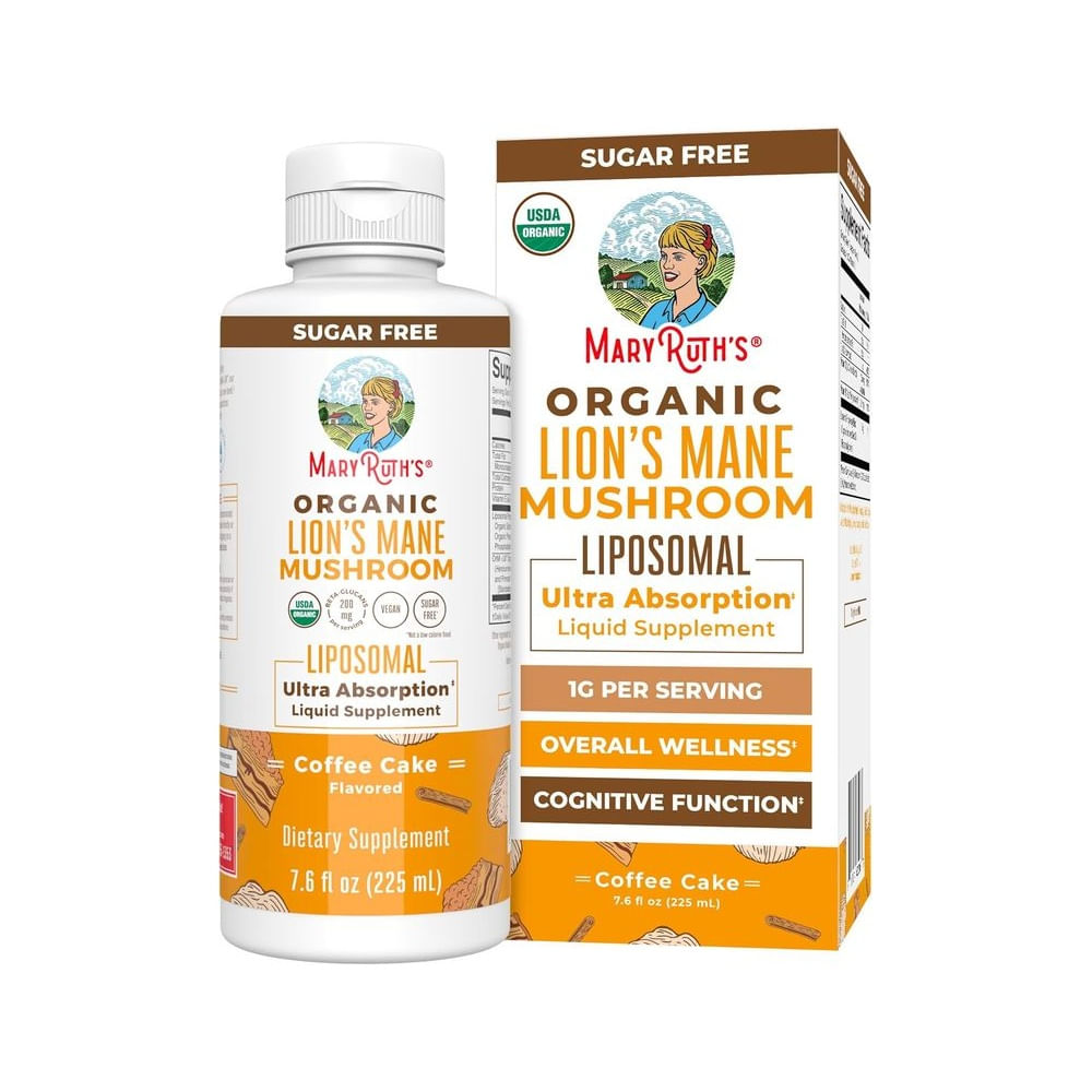 Melena de Leon Orgánica Liposomal MaryRuths 225 mL