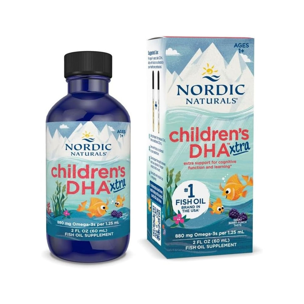 Omega-3 DHA Infantil Xtra 880mg Nordic Naturals 60 mL