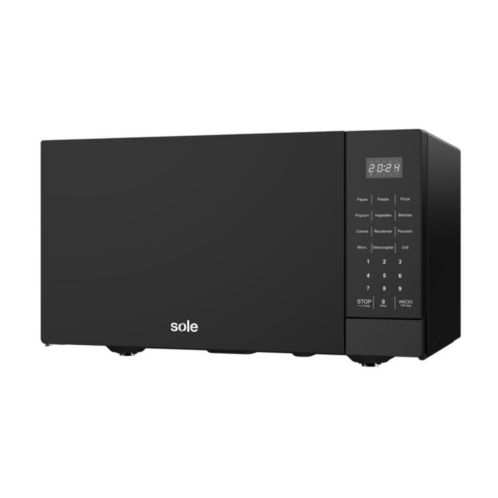 Horno Microondas Sole 3120SOLHOM003 21L Multifuncional 3 en 1 Negro