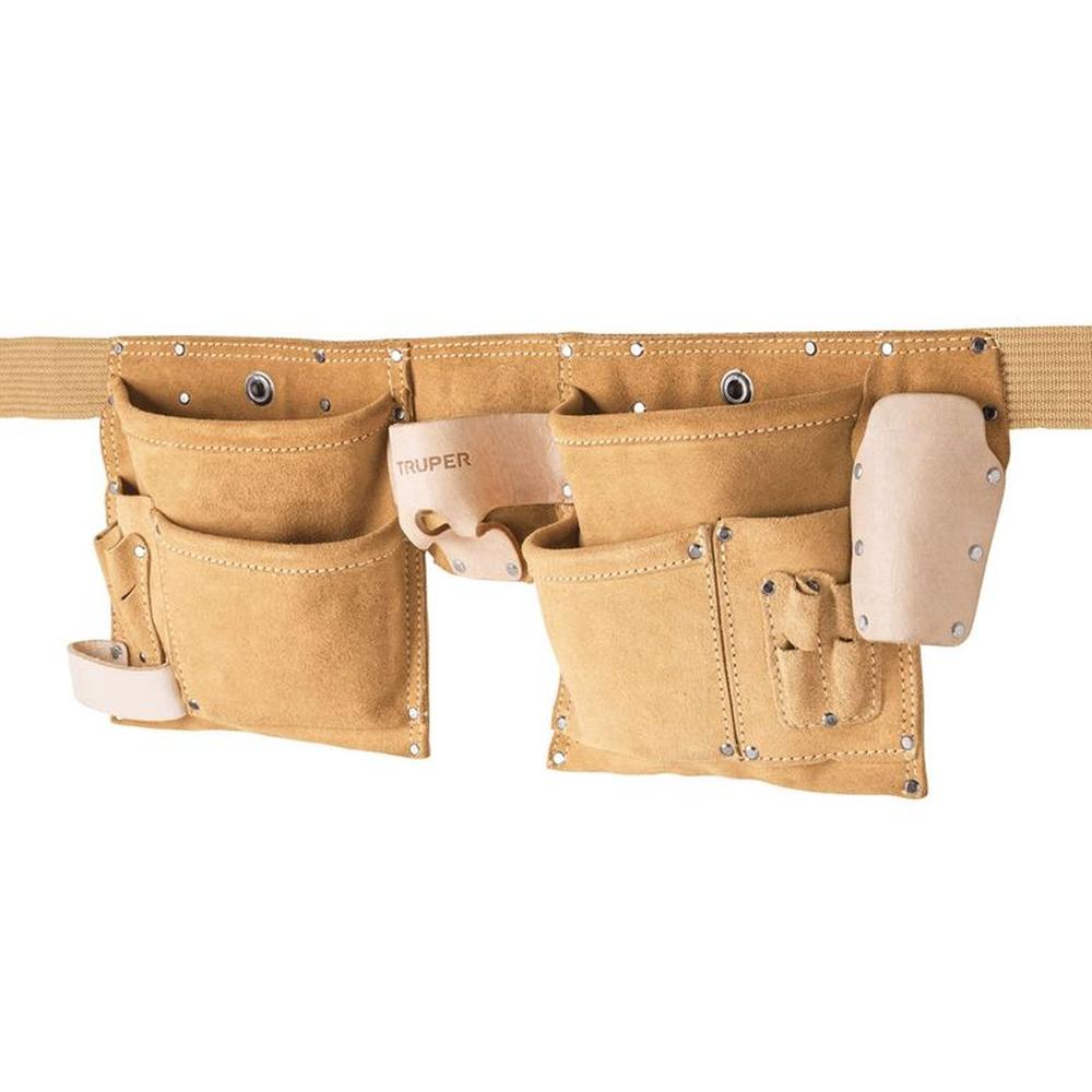Cinturón Porta herramientas 13 compartimentos , Truper