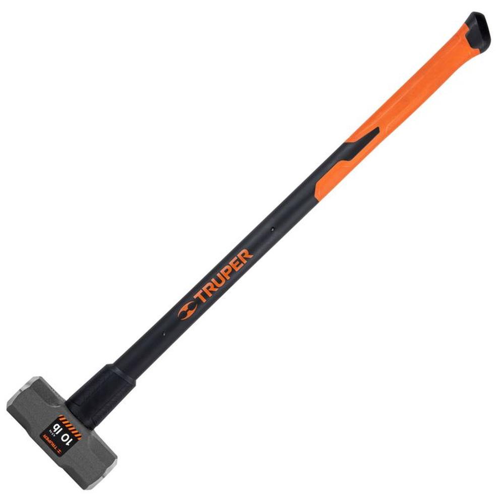 Comba 10 lb octagonal, mango fibra de vidrio 36"", Truper