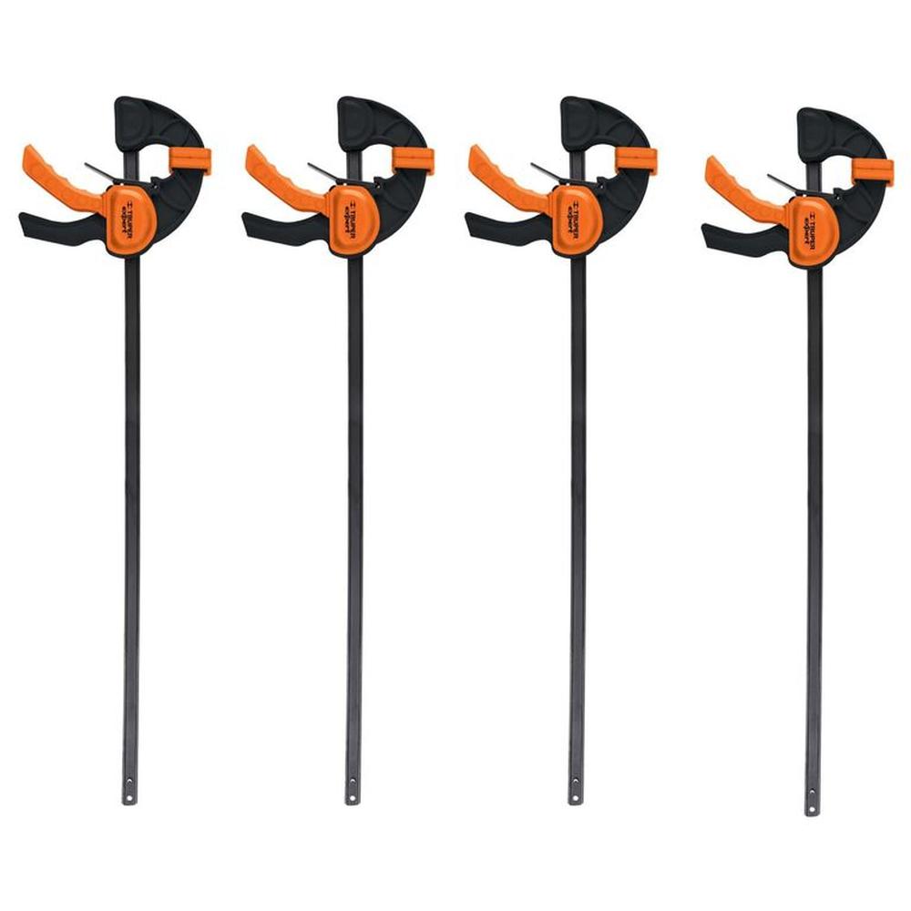 Prensa sargento de ajuste rápido 24 pulgadas 4 unidades Truper Expert