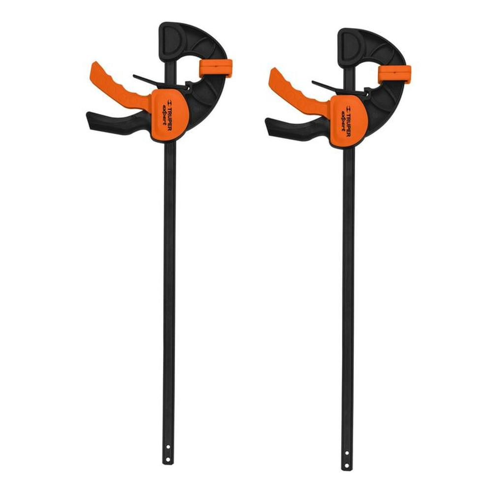 Prensa sargento de ajuste rápido 18 pulgadas 2 unidades Truper Expert