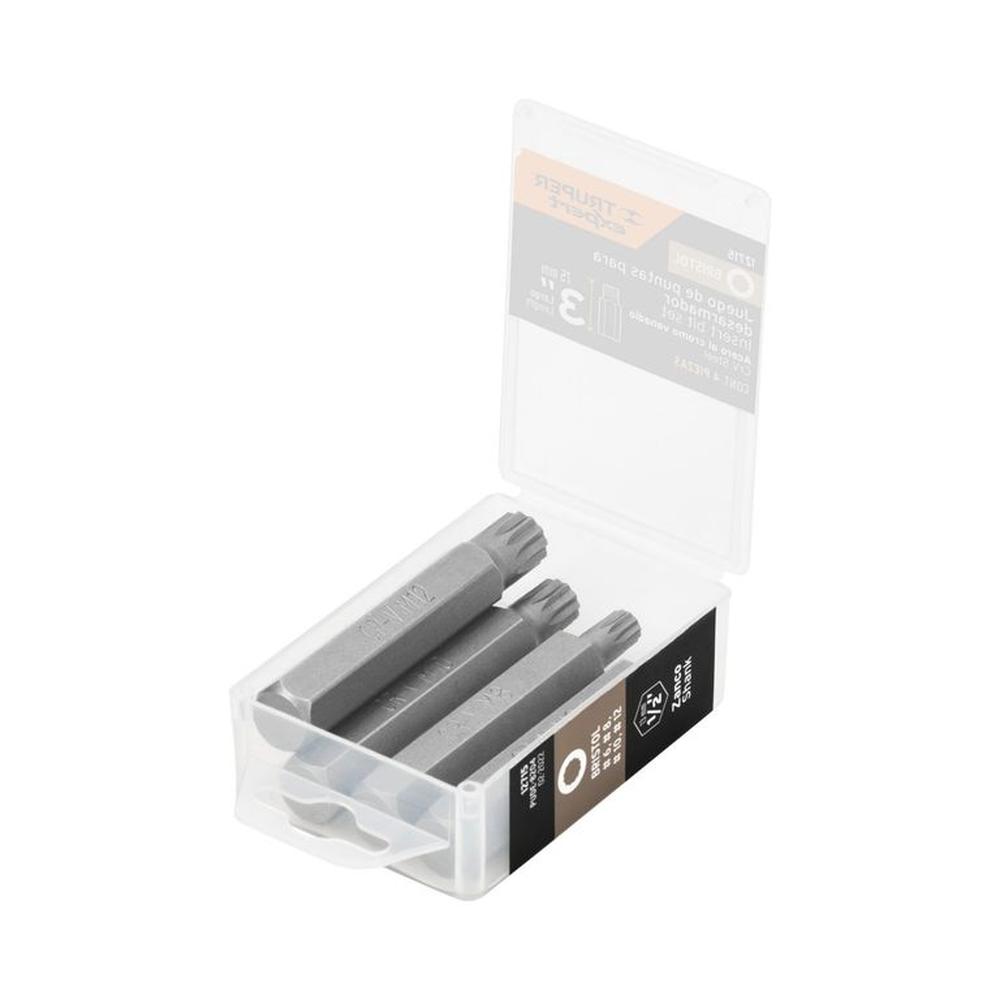 puntas brístol Juego de 4 piezas largo 3"" Truper Expert